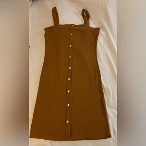 Brown Mini Dress 👗